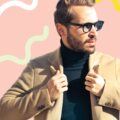haircuts for guys with glasses quiff