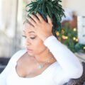 dreadlocks with color green