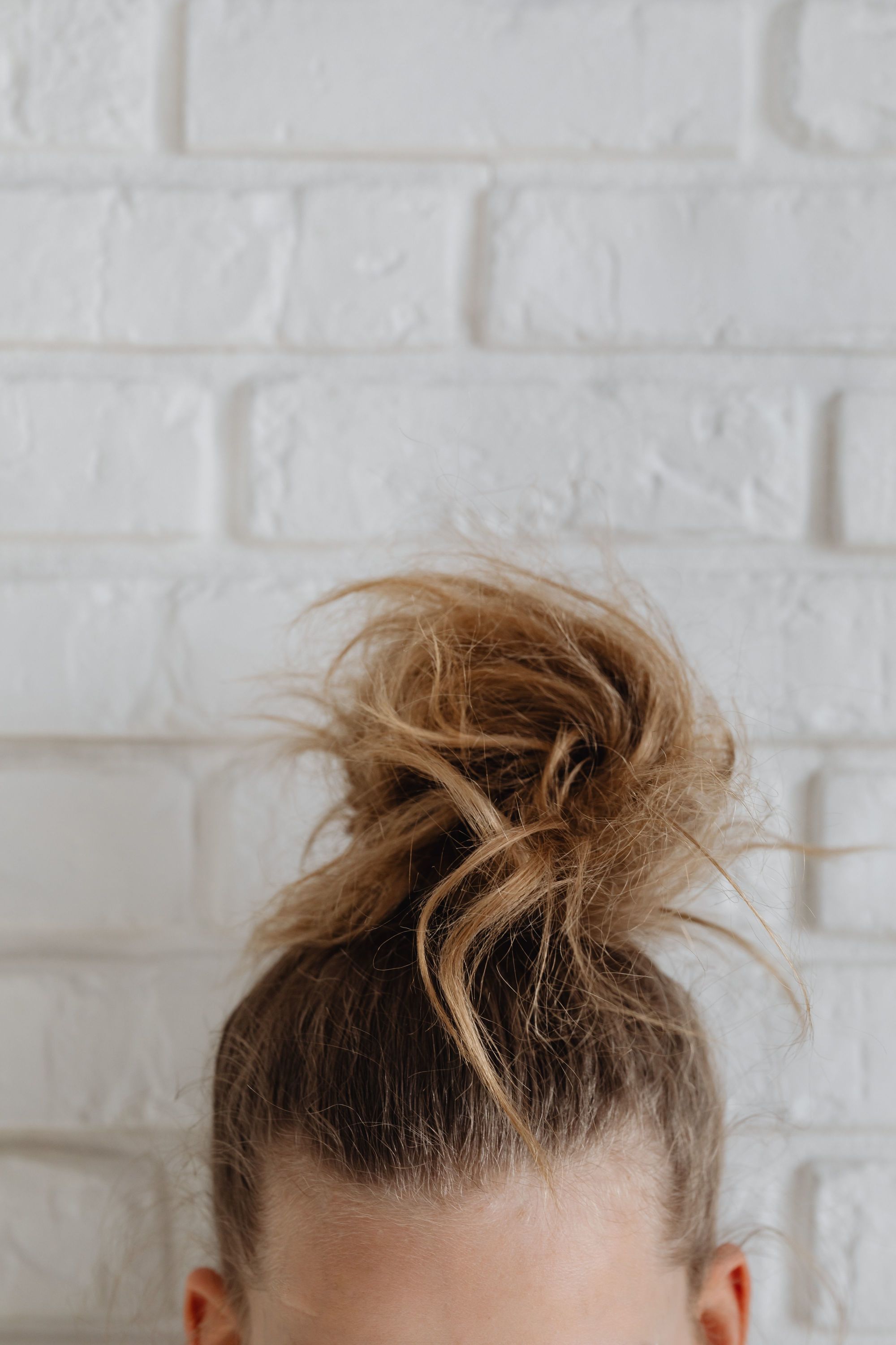 carefree man bun