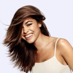hair botox vs keratin long straight brown hair