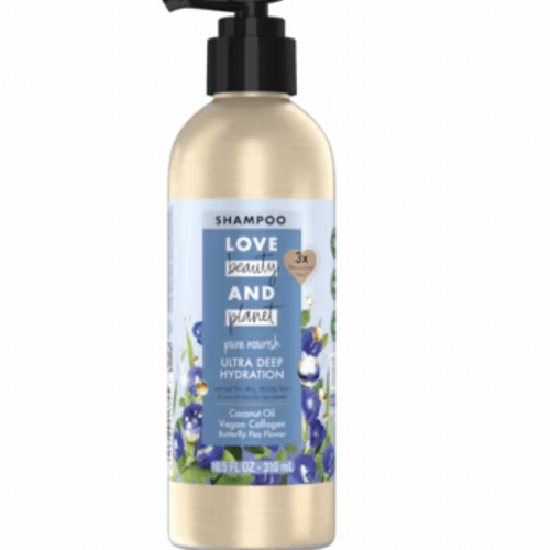 Love, Beauty and Planet Sulfate-Free Coconut Oil & Vegan Collagen Shampoo