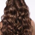 loose perm with highlights