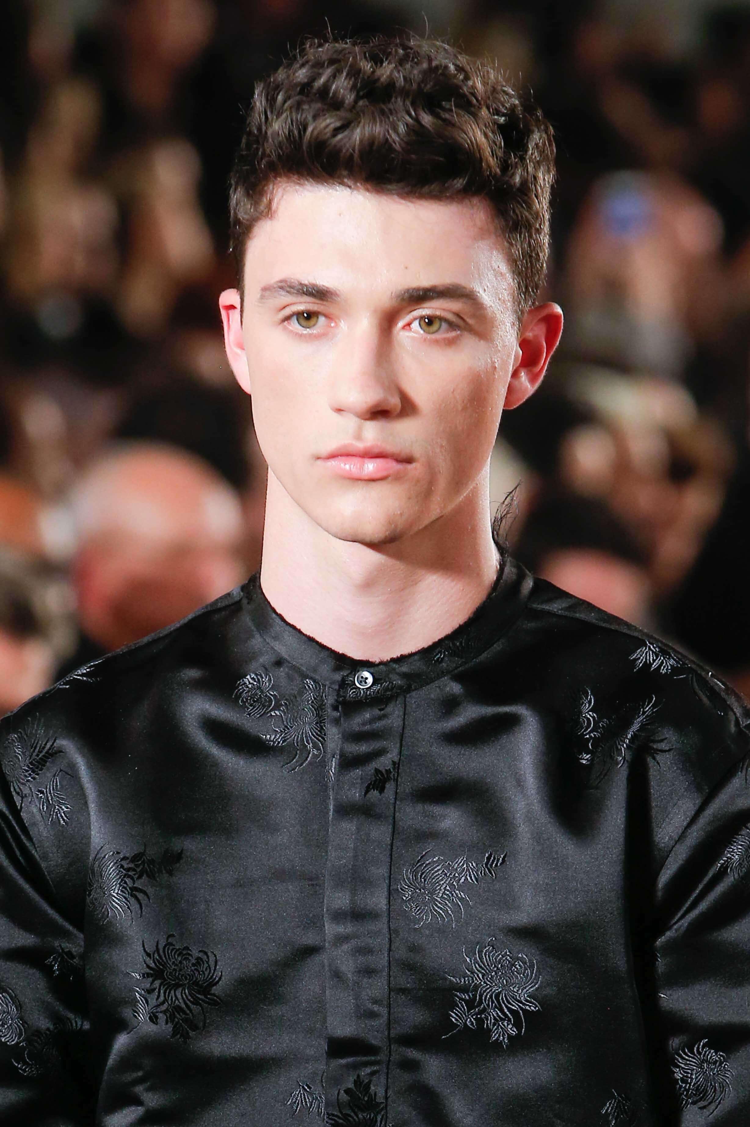 textured top short hairstyles for men