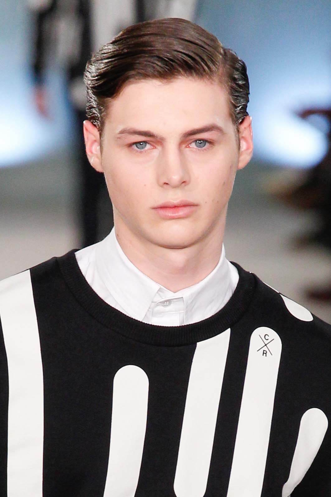 side part short hairstyles for men