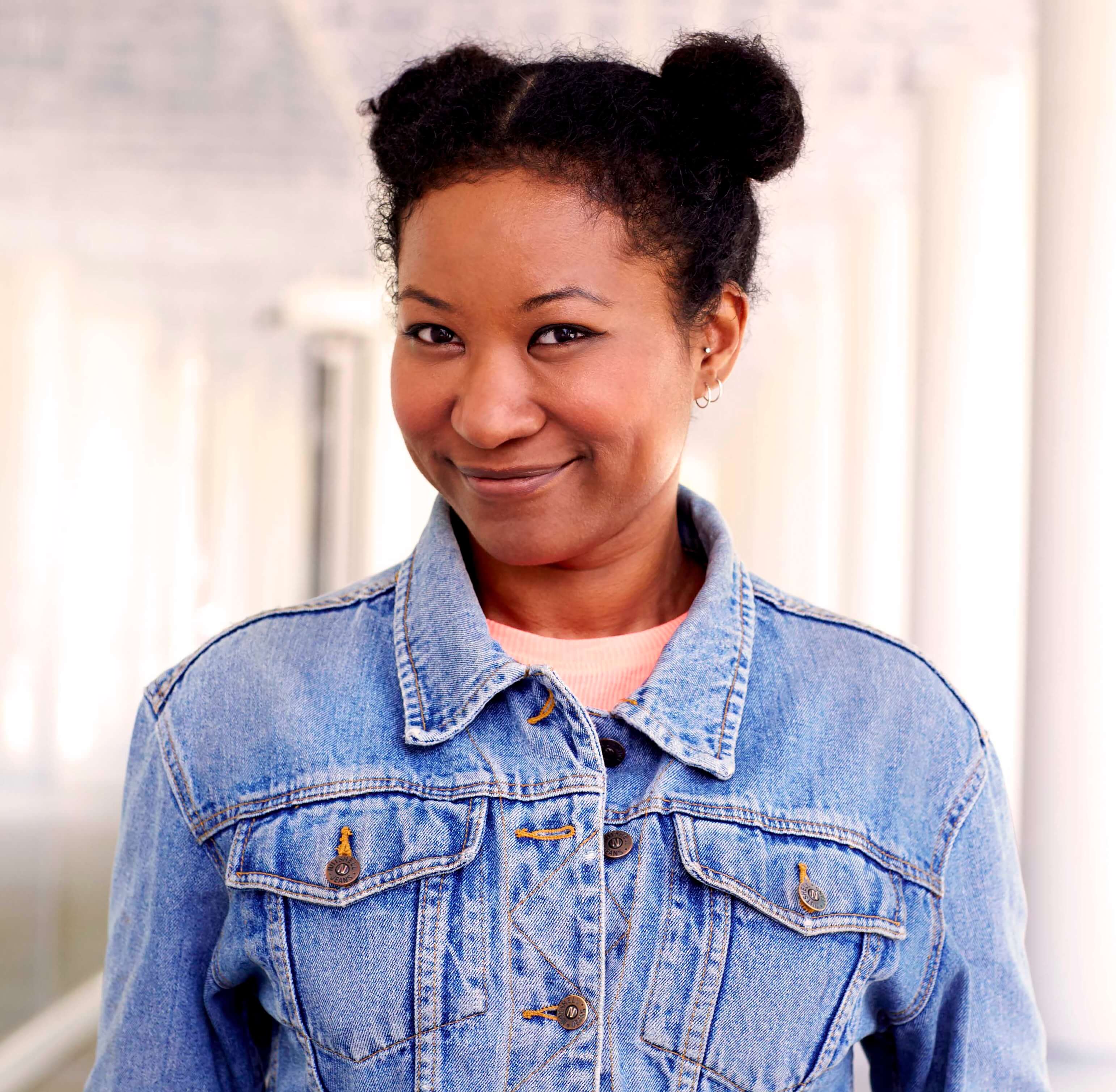 90s double buns protective black hairstyles