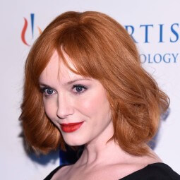 Christina hendricks ginger hair