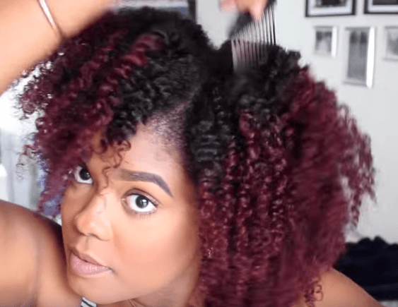 Curly black hair How to do a twist-out - All Things Hair