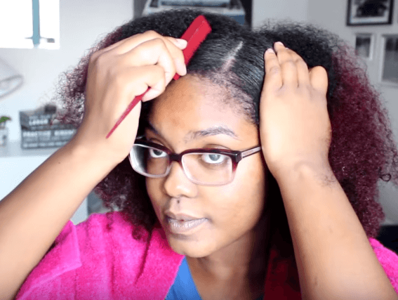 Curly black hair How to do a twist-out - All Things Hair