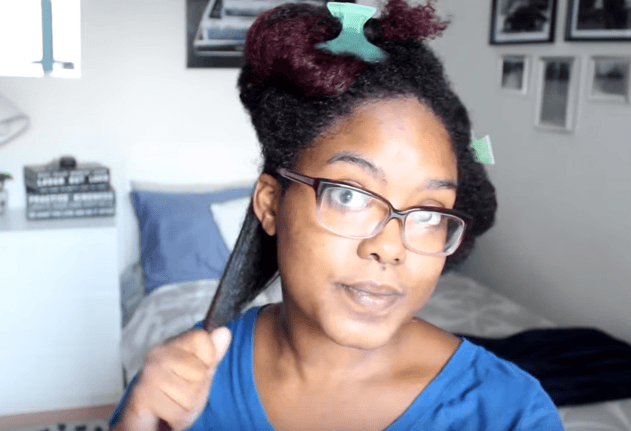 Curly black hair How to do a twist-out - All Things Hair
