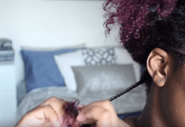 Curly black hair How to do a twist-out - All Things Hair