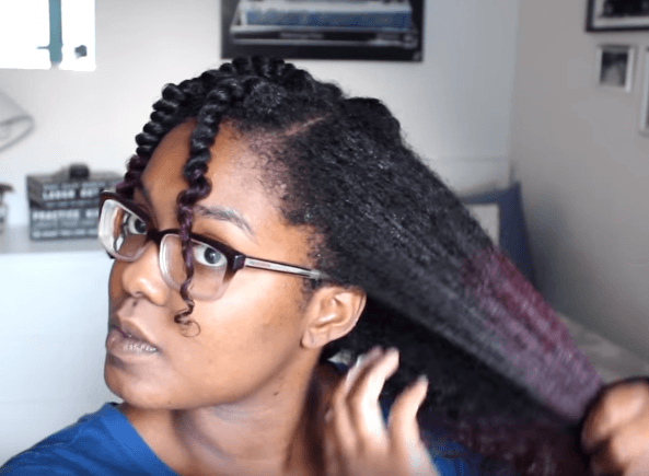 Curly black hair How to do a twist-out - All Things Hair