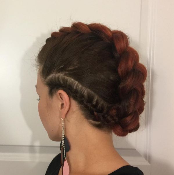 Fun hairstyles: All Things Hair - IMAGE - Bradied mohawk