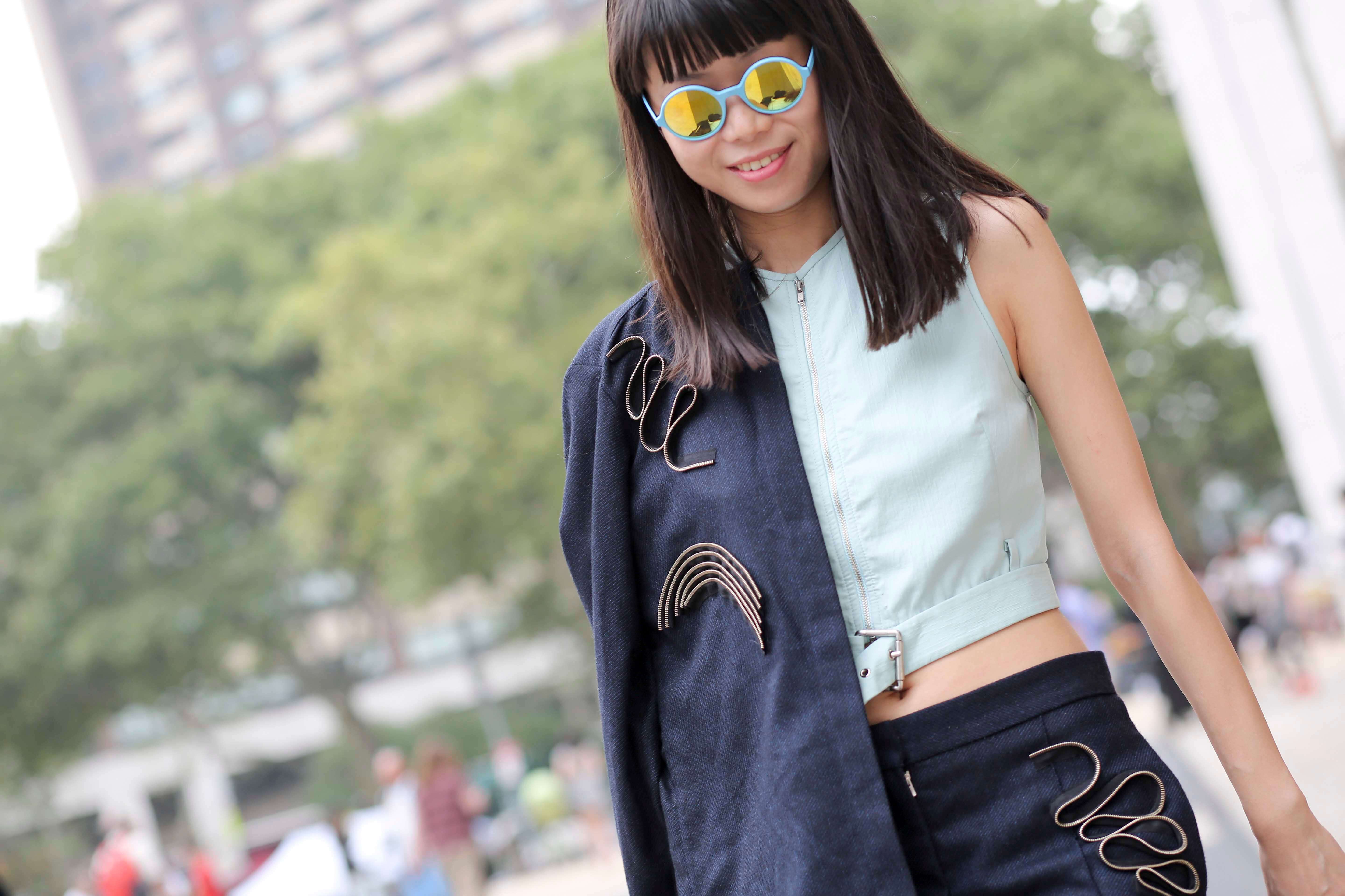 full blunt fringe medium brown hair - image - all things hair