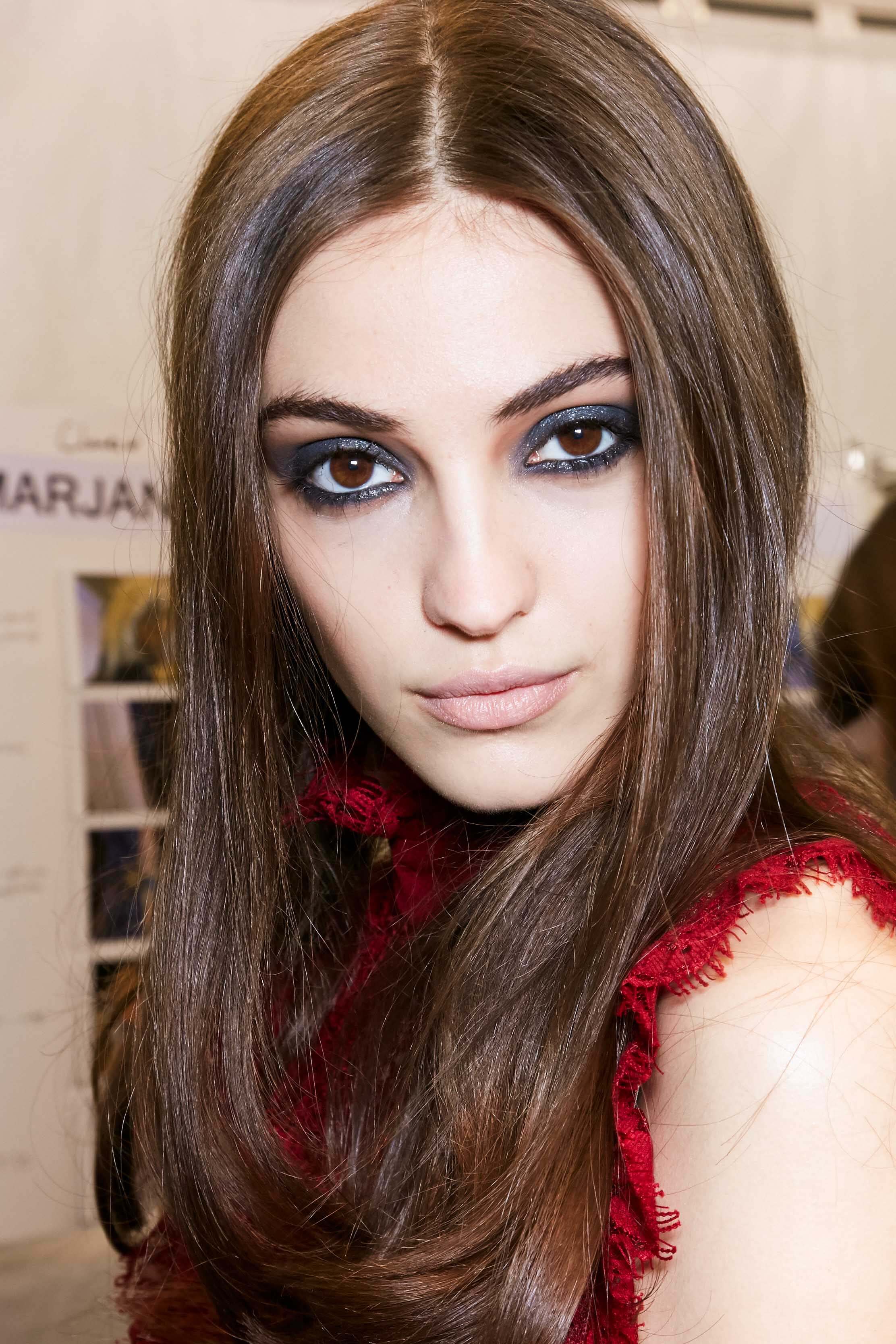 off centre-parting for square faces