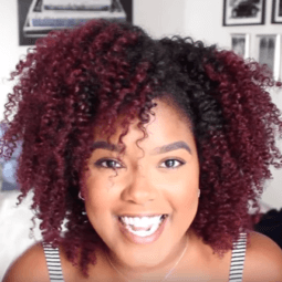 graduation hairstyles natural hair twist-out