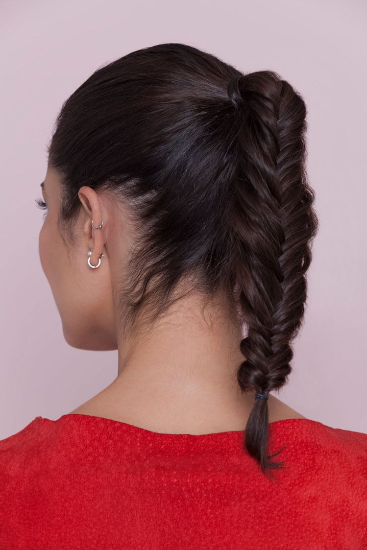 Ways to do your hair: braided ponytail