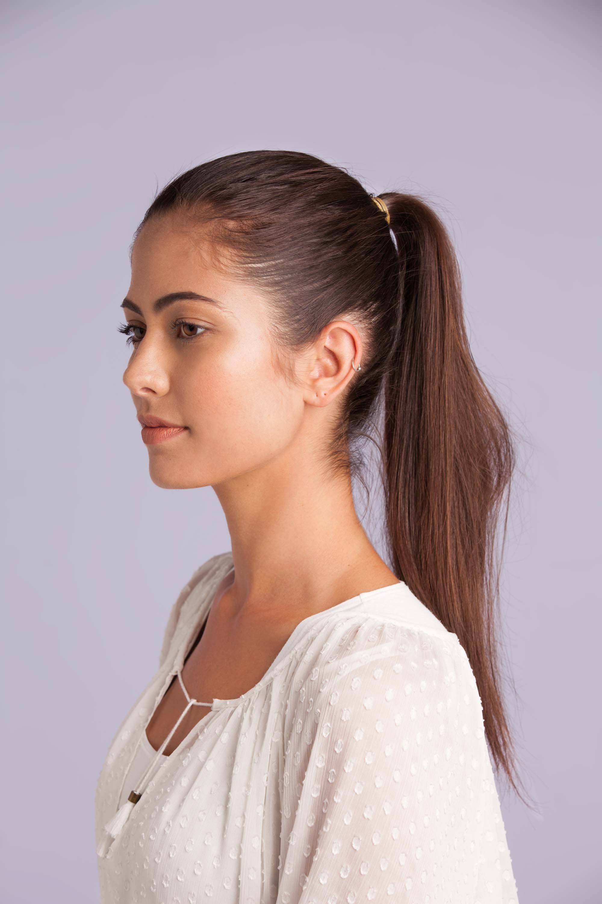 Ways to do your hair: high ponytail