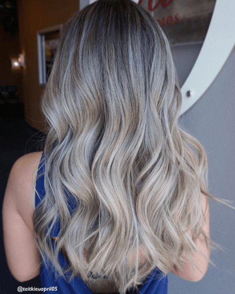 Hair colour trends: matt blonde