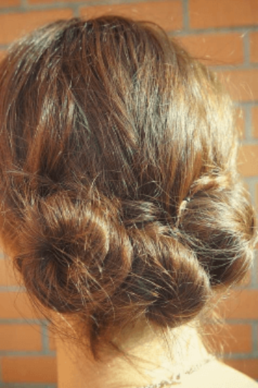 easy hairstyles for medium hair: All Things Hair - IMAGE - triple bun