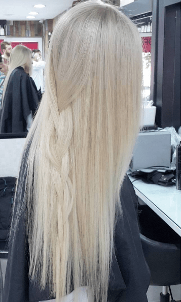 Hair colour trends: baby blonde