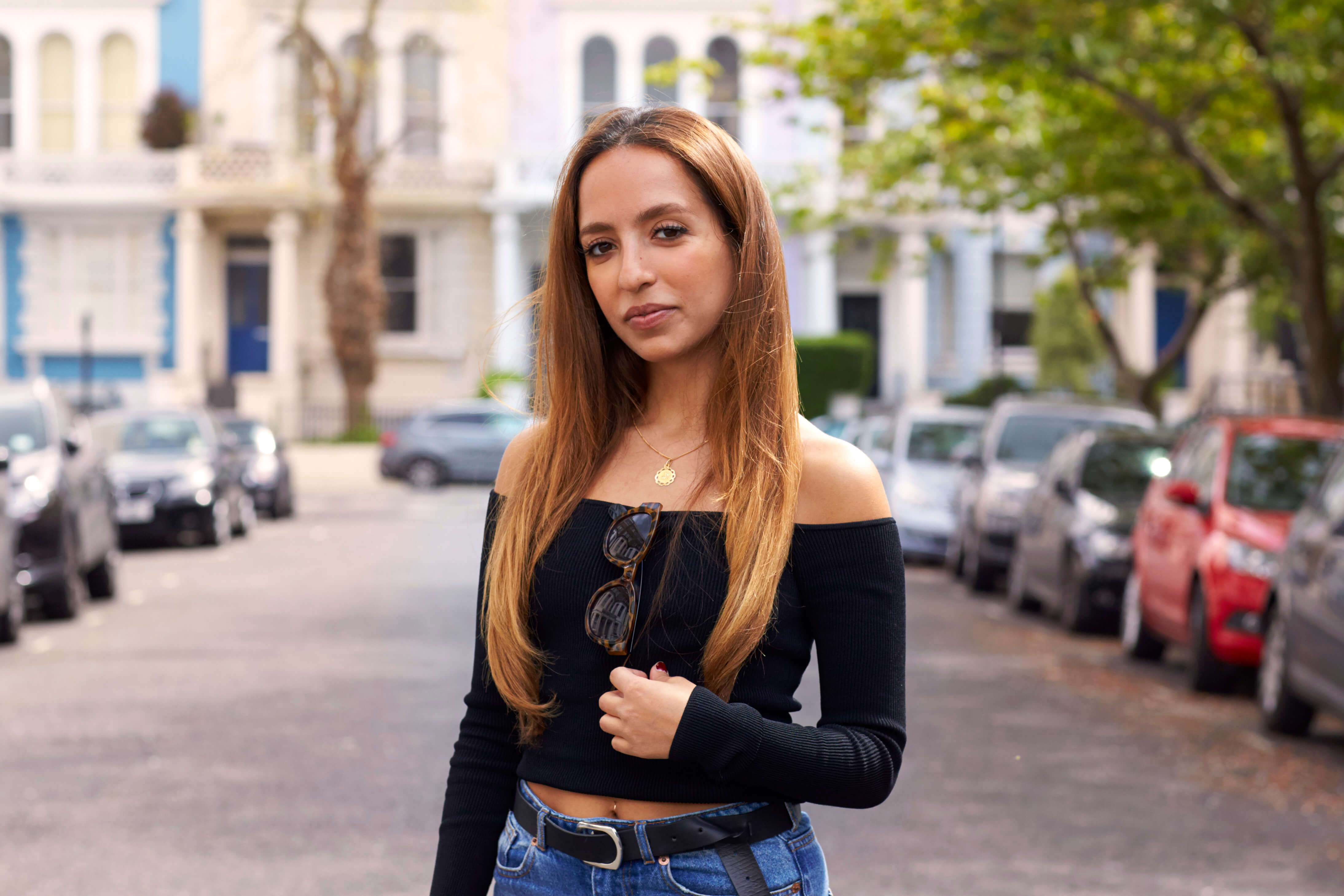 Hairstyles and colours: subtle copper hair