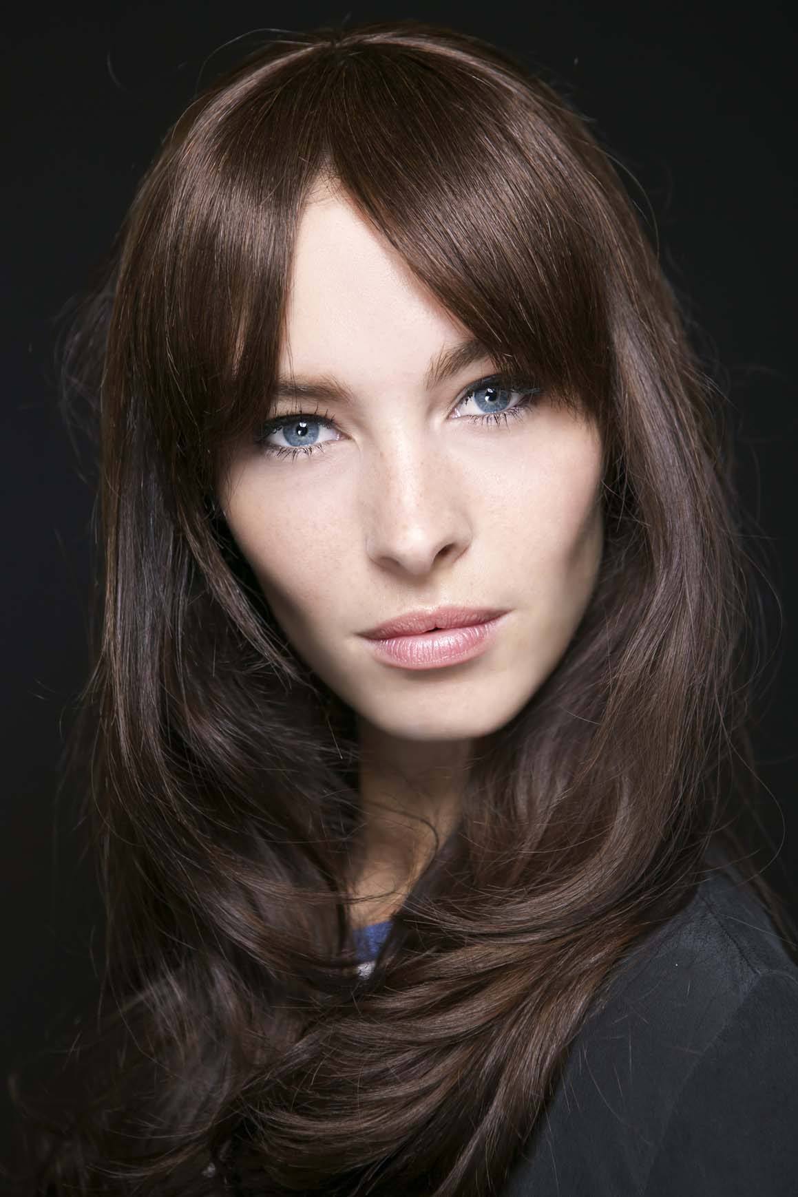 Layered Hairstyles For Long Hair With Side Fringe