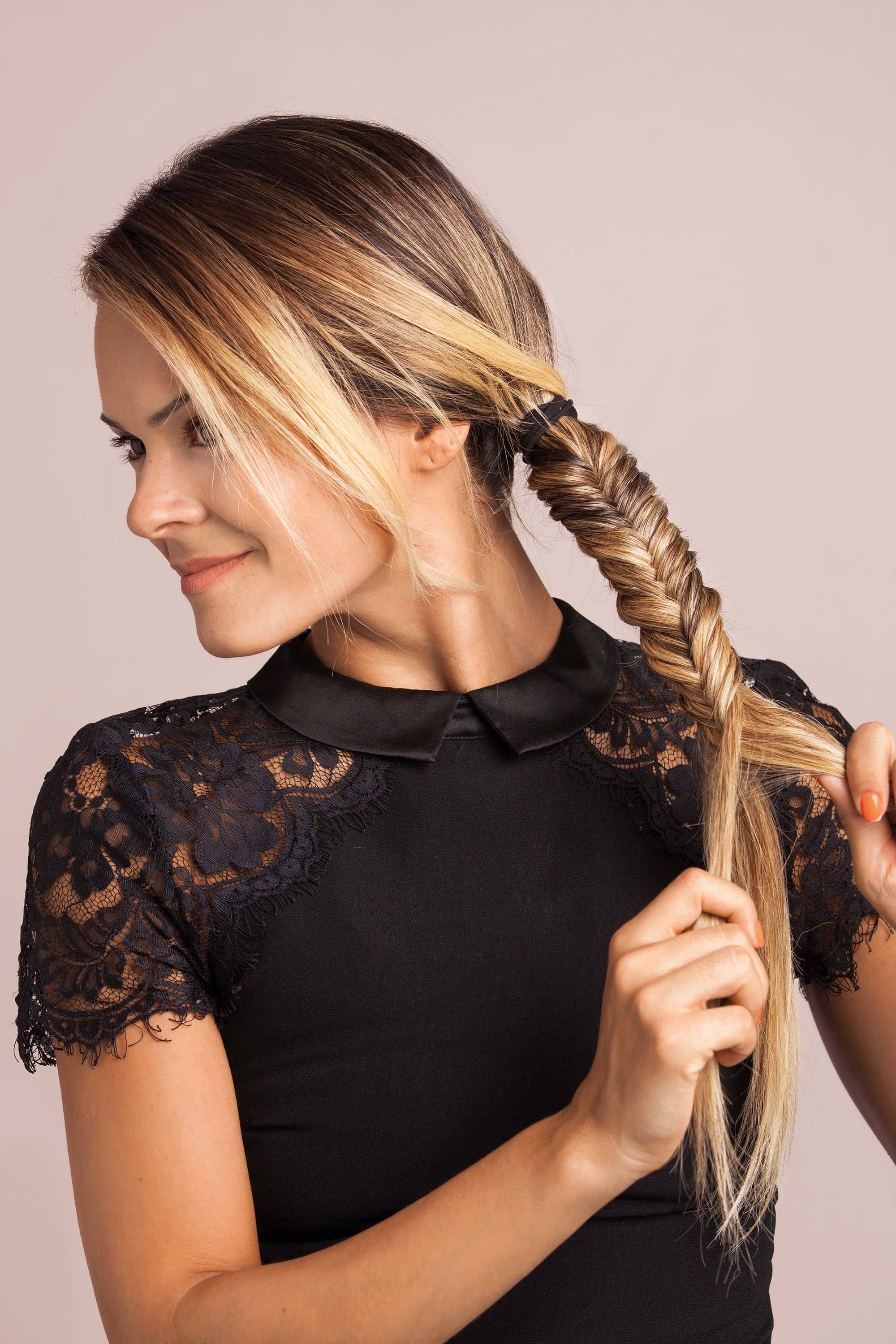 How To Do A Side Fishtail Braid