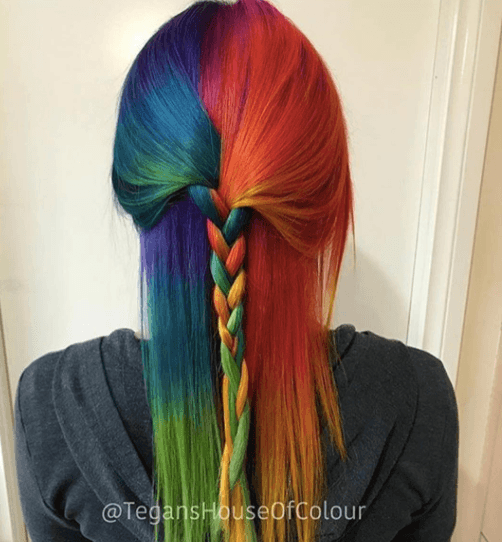 mermaid hair colour