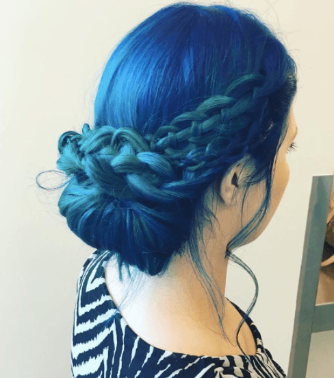 Blue mermaid hair colour from Instagram @tryitchick22