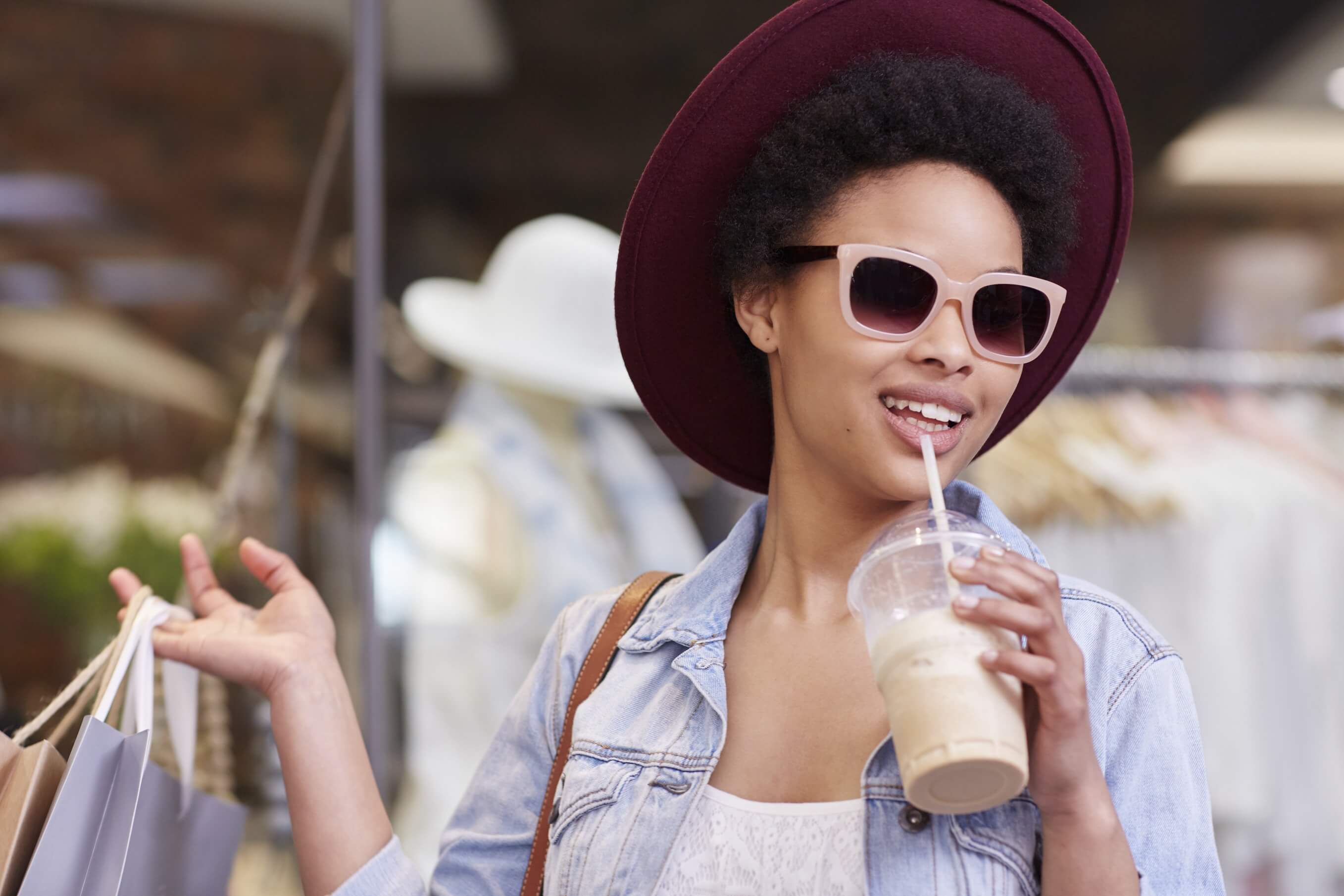 short black afro womens hair with hair sunglasses