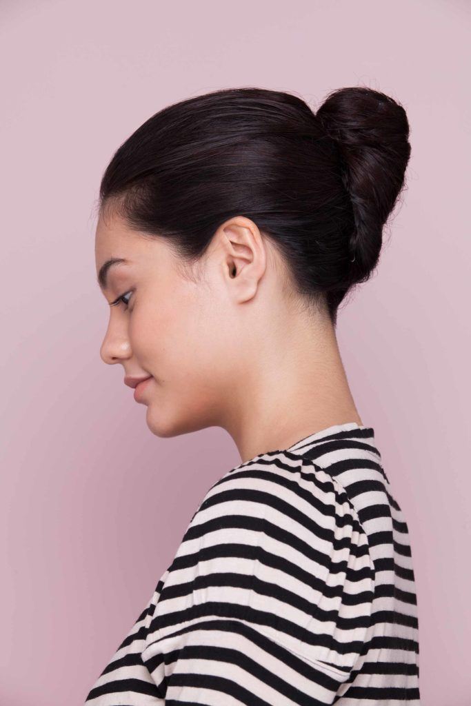 How to do a French twist the final look