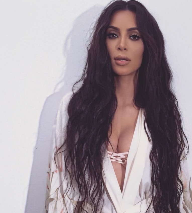 kim kardashian hair transformation