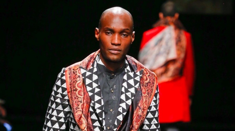 front view image of a black man with a no hair looks - black men's hairstyles