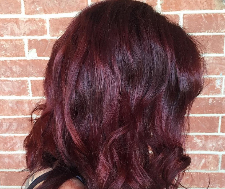 Dark red hair colours to try this autumn