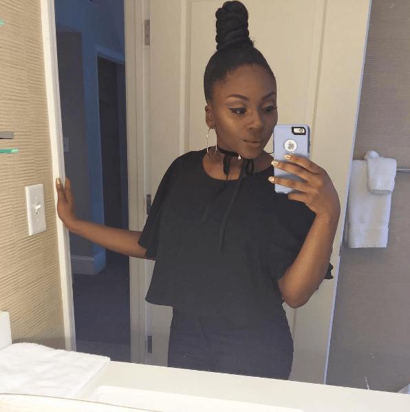 black hairstyles ninja bun