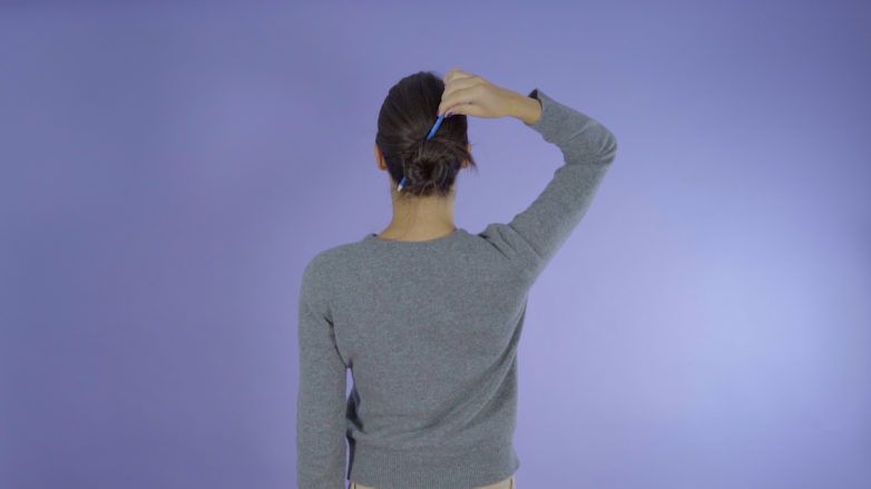 bun drop: All Things Hair - IMAGE - bun dropping hair trend craze challenge Instagram