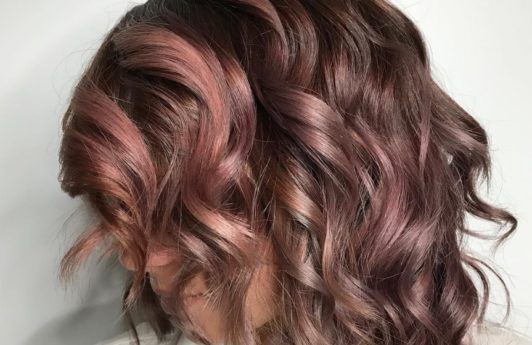 mauve hair: All Things Hair - IMAGE - chocolate mauve hair colour trend Instagram