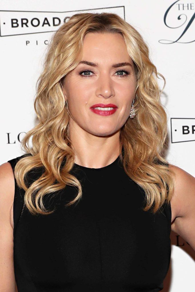 celebrity Kate Winslet wavy blonde hair