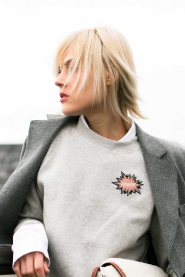 Choppy layers: All Things Hair - IMAGE - choppy bob blonde hair street style