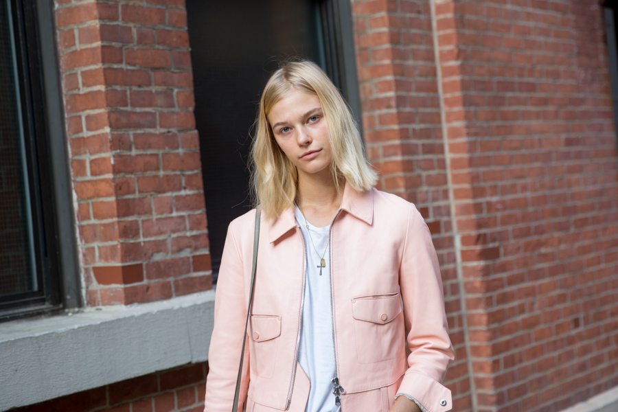 Medium length hair cuts: All Things Hair - IMAGE - blunt blonde hair messy parting