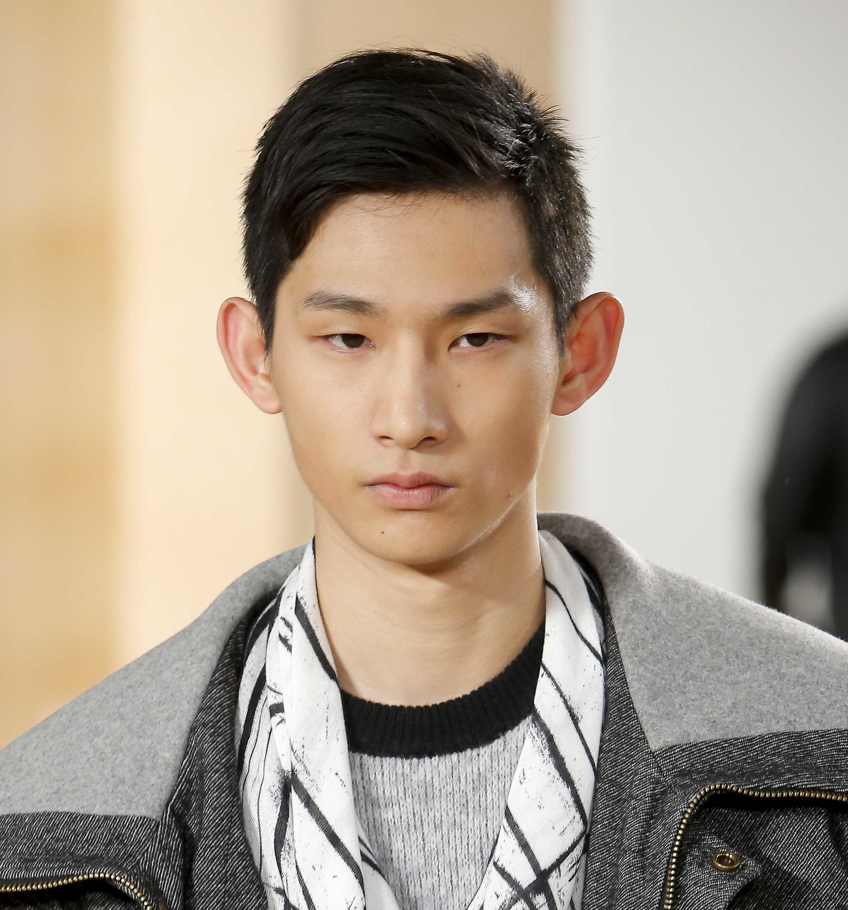 Korean mens hairstyles: All Things Hair - IMAGE - collegiate cut short sides and back