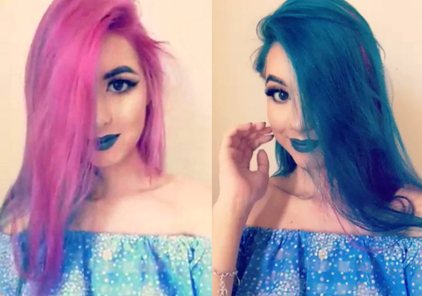 bright hair colours: All Things Hair - IMAGE - colour-changing hair trick bright bold hair hue