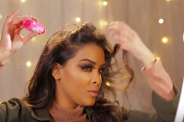 messy braid updo step by step: All Things Hair - IMAGE - N1kk1sSecr3t hair tutorial beauty vlogger long brown hair bun braid