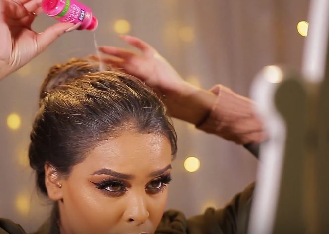 messy plait bun step by step: All Things Hair - IMAGE - N1kk1sSecr3t hair tutorial beauty vlogger long brown hair bun braid