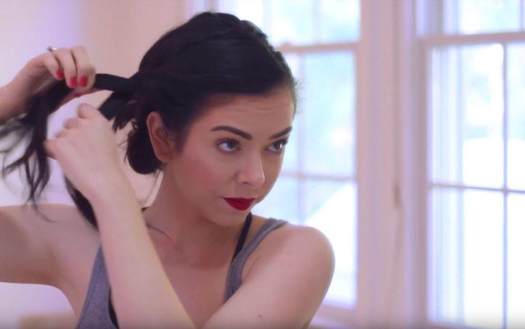 How to make a messy bun: All Things Hair - IMAGE - Style It On Twist the other side