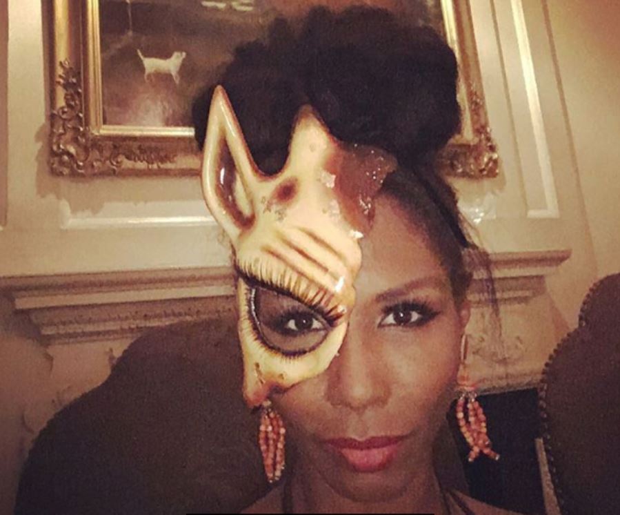 The Animal Ball: All Things Hair - IMAGE - Sinitta Instagram celebrity updo bun head piece