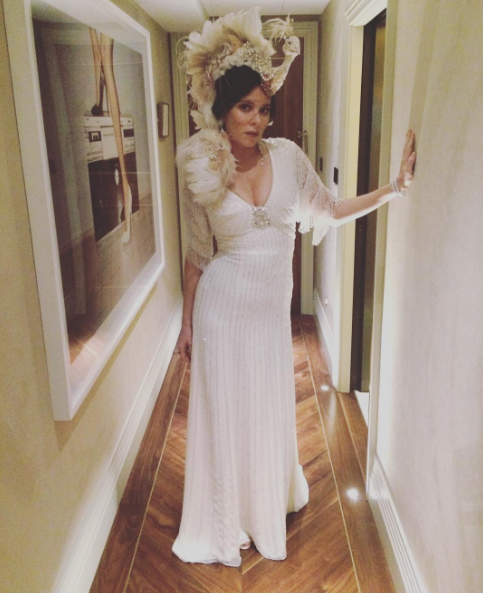 The Animal Ball: All Things Hair - IMAGE - Instagram celebrity updo Anna Friel