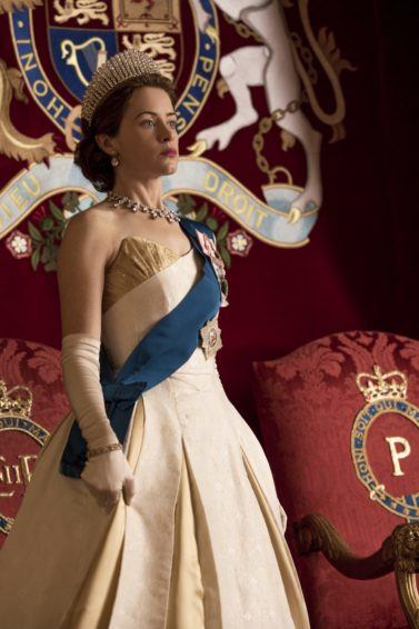 Stills of 'Queen Elizabeth' in season two of Netflix's The Crown