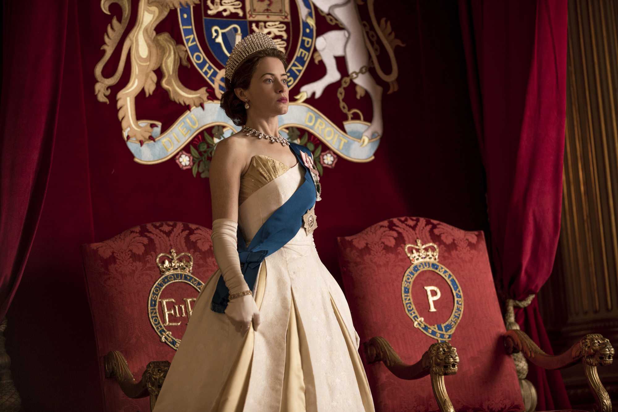 Stills of 'Queen Elizabeth' in season two of Netflix's The Crown