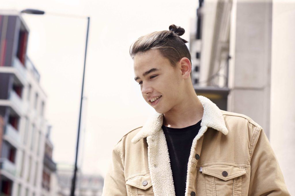 barber shop: All Things Hair - IMAGE - top knot undercut mens hairstyle